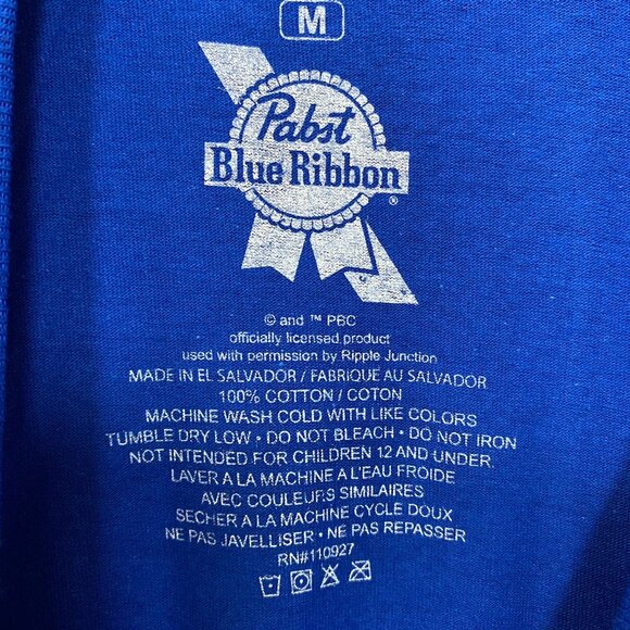 Pabst Blue Ribbon Racing 1844 Promo T-Shirt Medium - Picture 4 of 4